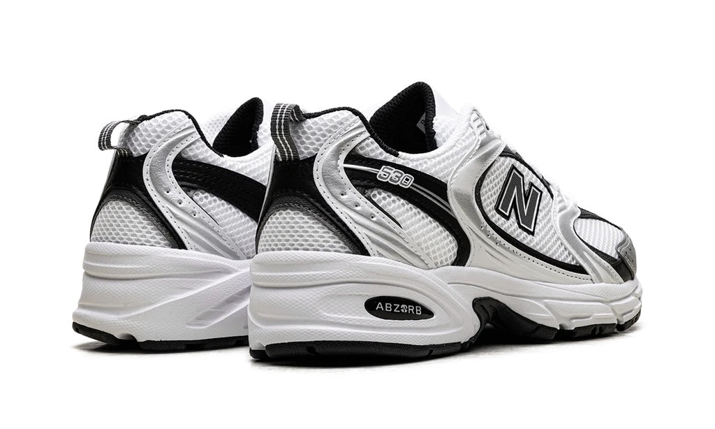 New Balance 530 'White Silver Metallic Black' (MR530LB)