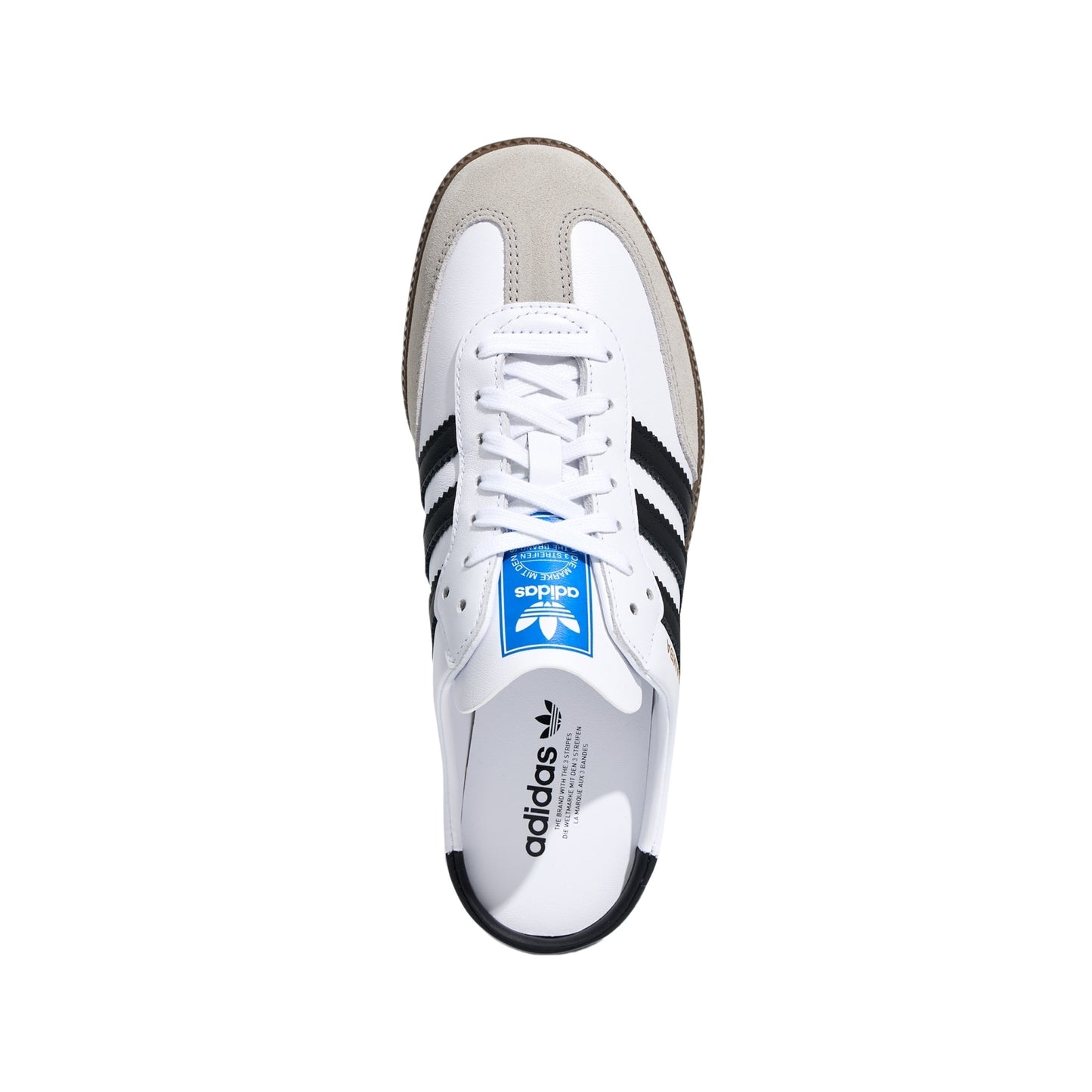 adidas Samba Mule White Black Gum (LB3814)