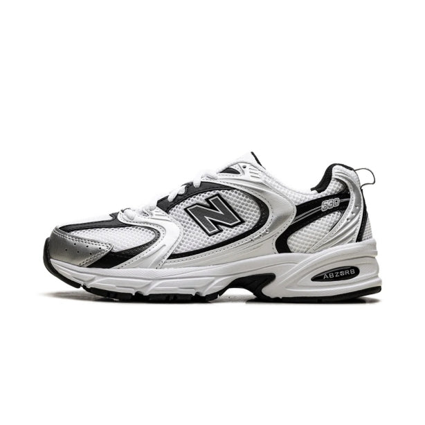 New Balance 530 'White Silver Metallic Black' (MR530LB)