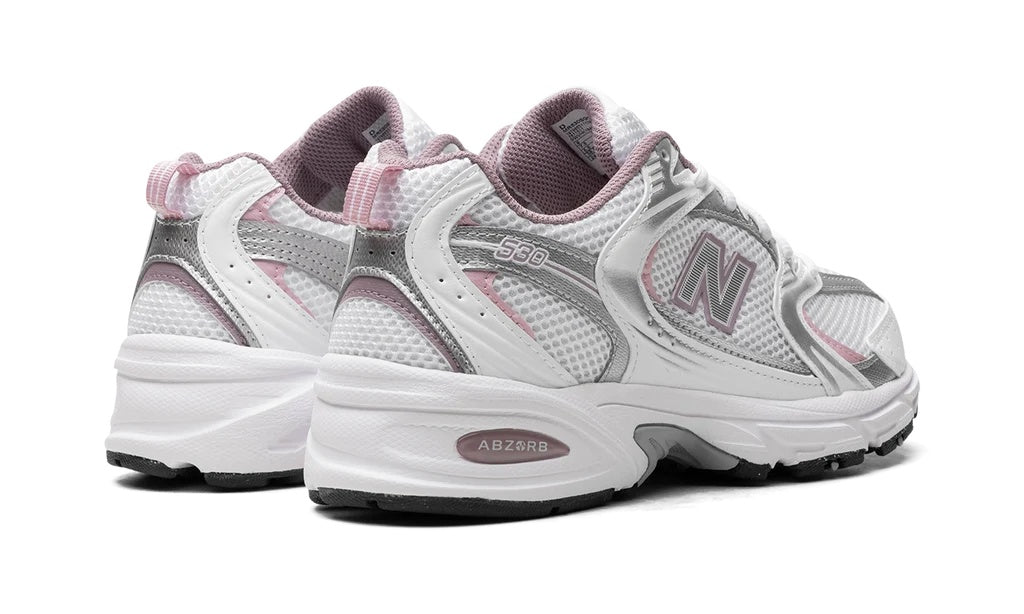 New Balance 530 'White Silver Metallic Ice Wine' (MR530SGC)