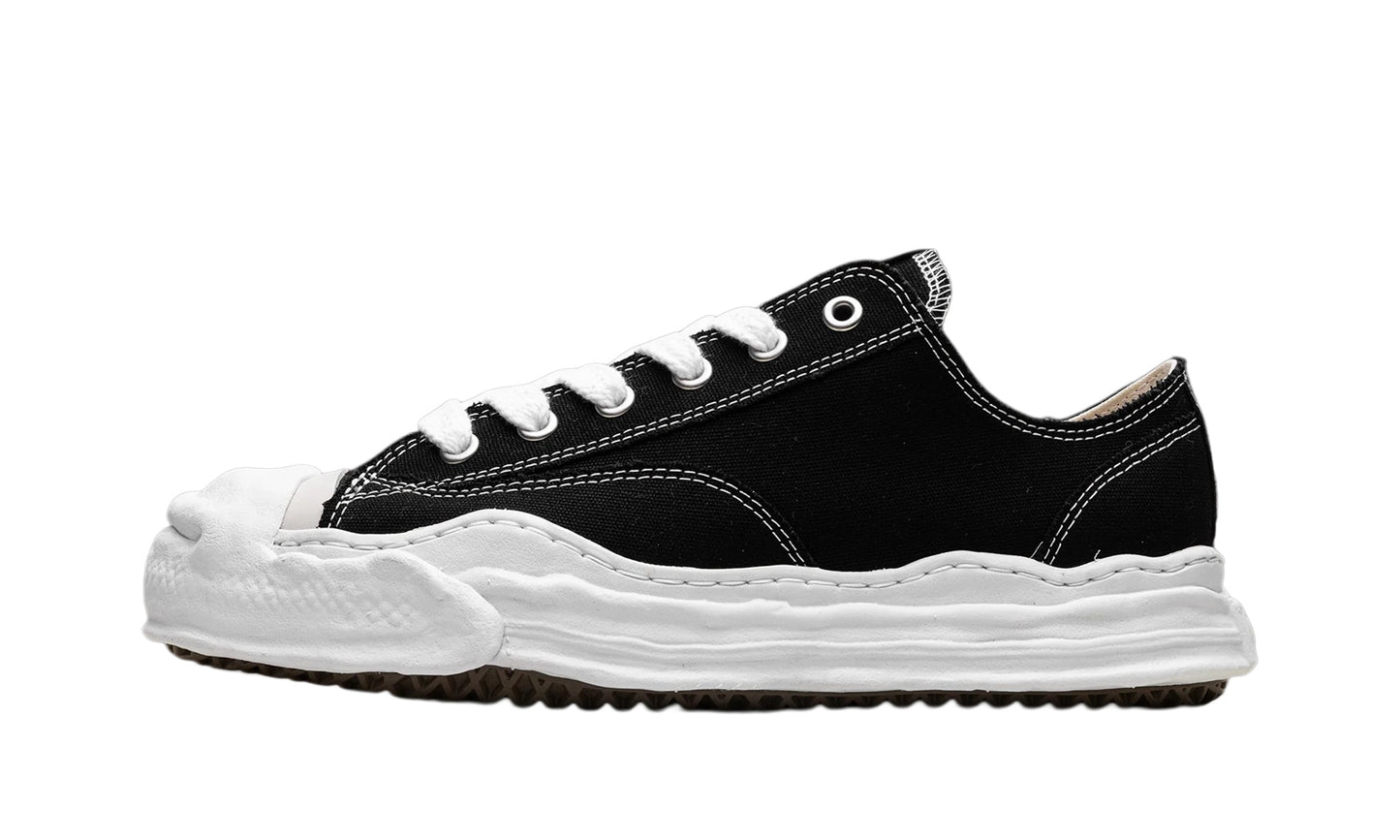 MAISON MIHARA YASUHIRO Hank OG Sole Canvas Low "Black / White" (A05FW702-BLK)