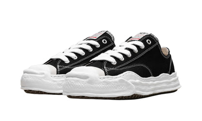 MAISON MIHARA YASUHIRO Hank OG Sole Canvas Low "Black / White" (A05FW702-BLK)
