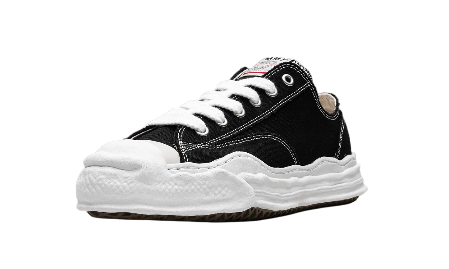 MAISON MIHARA YASUHIRO Hank OG Sole Canvas Low "Black / White" (A05FW702-BLK)