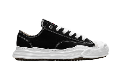MAISON MIHARA YASUHIRO Hank OG Sole Canvas Low "Black / White" (A05FW702-BLK)