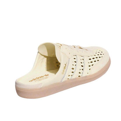 Adidas Samba Mule Woven "Crew White" (KH7719)
