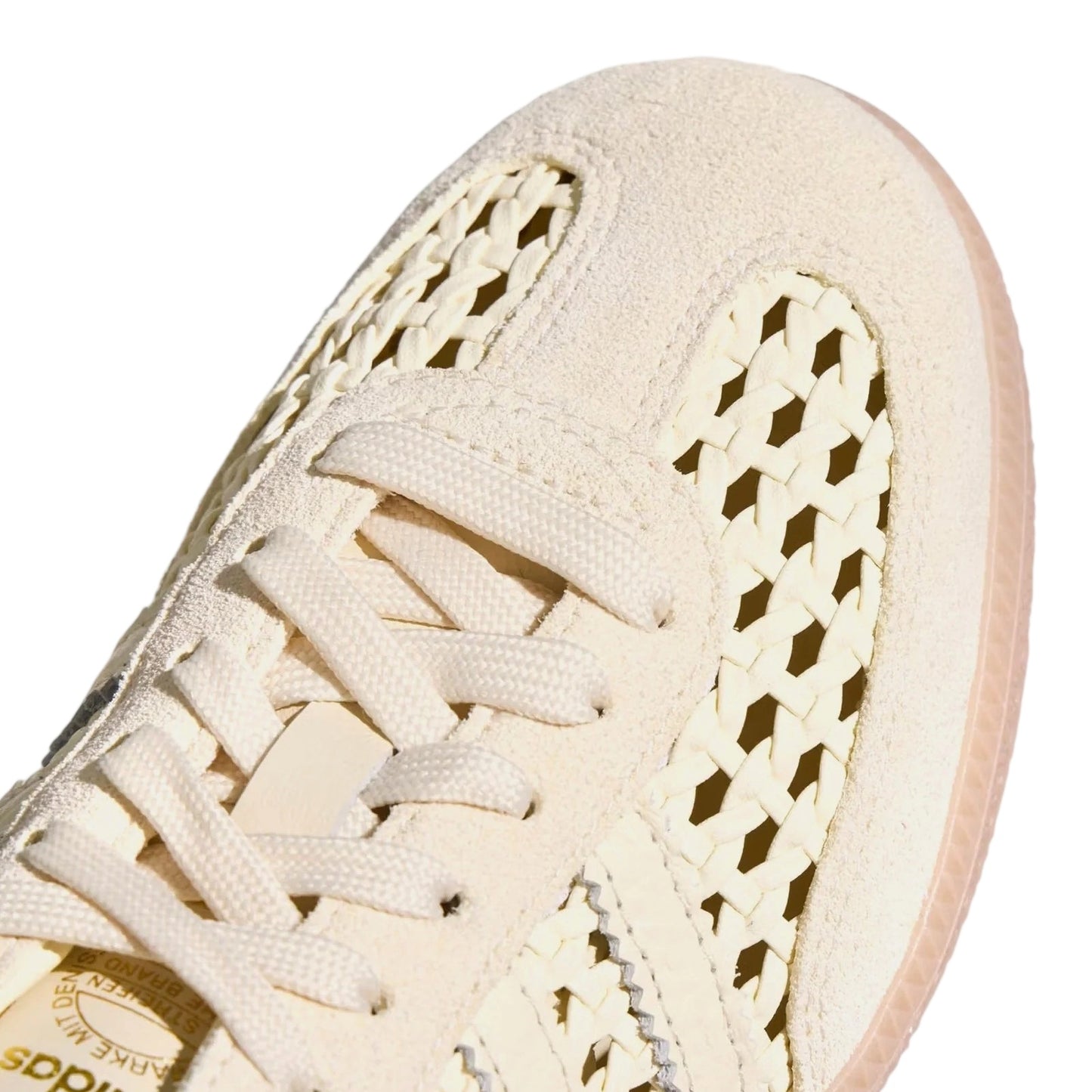 Adidas Samba Mule Woven "Crew White" (KH7719)