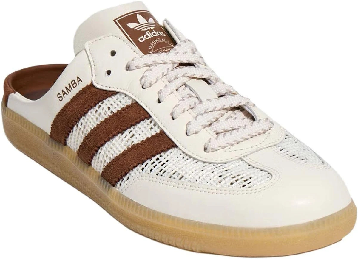 adidas Samba Mule Off White  Preloved Brown (HP5050)